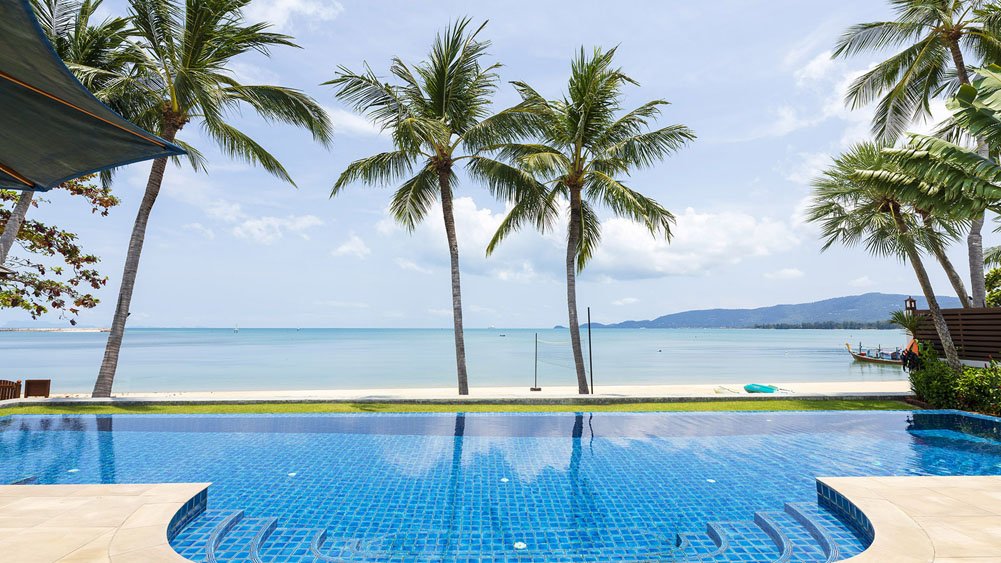 Tawantok Beach Villas - Villa 2 - View from the pool